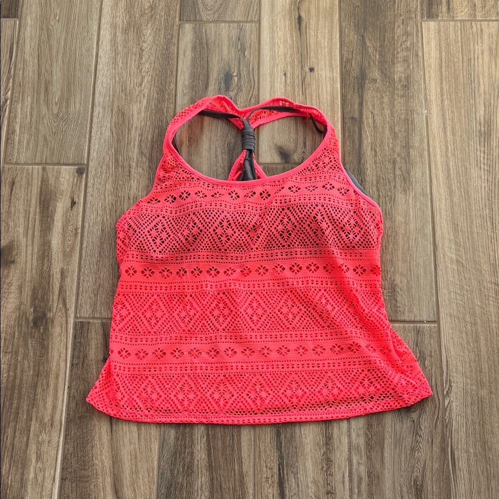 Women's Splashletics Coral Lace Swim Top